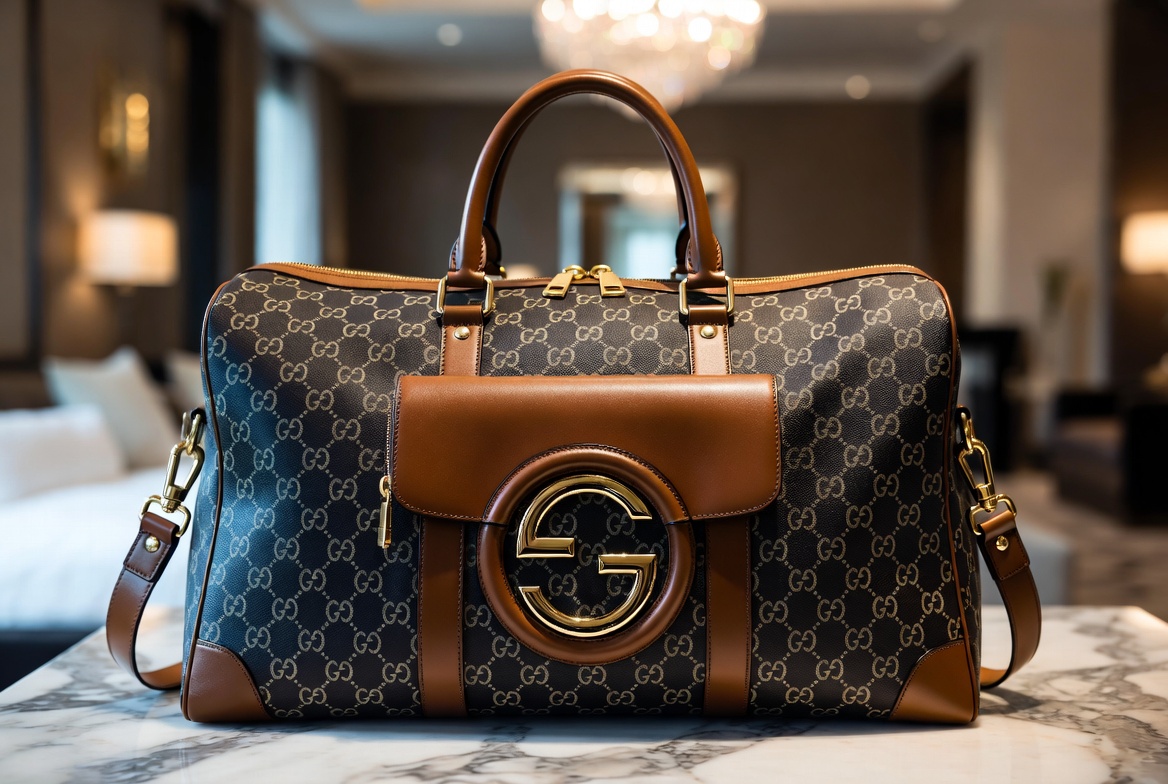 Gucci Luxury Travel Bag – Premium GG Monogram Duffel