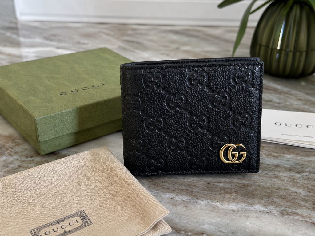 Gucci Men's Designer Leather Wallet