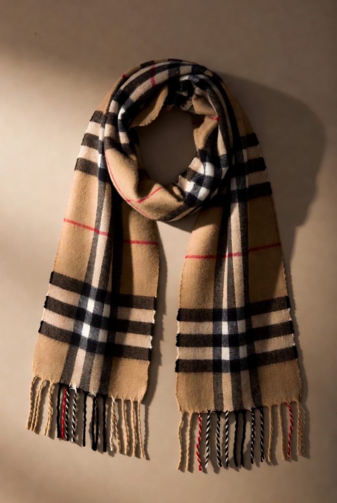 Burberry Silk Designer Scarf