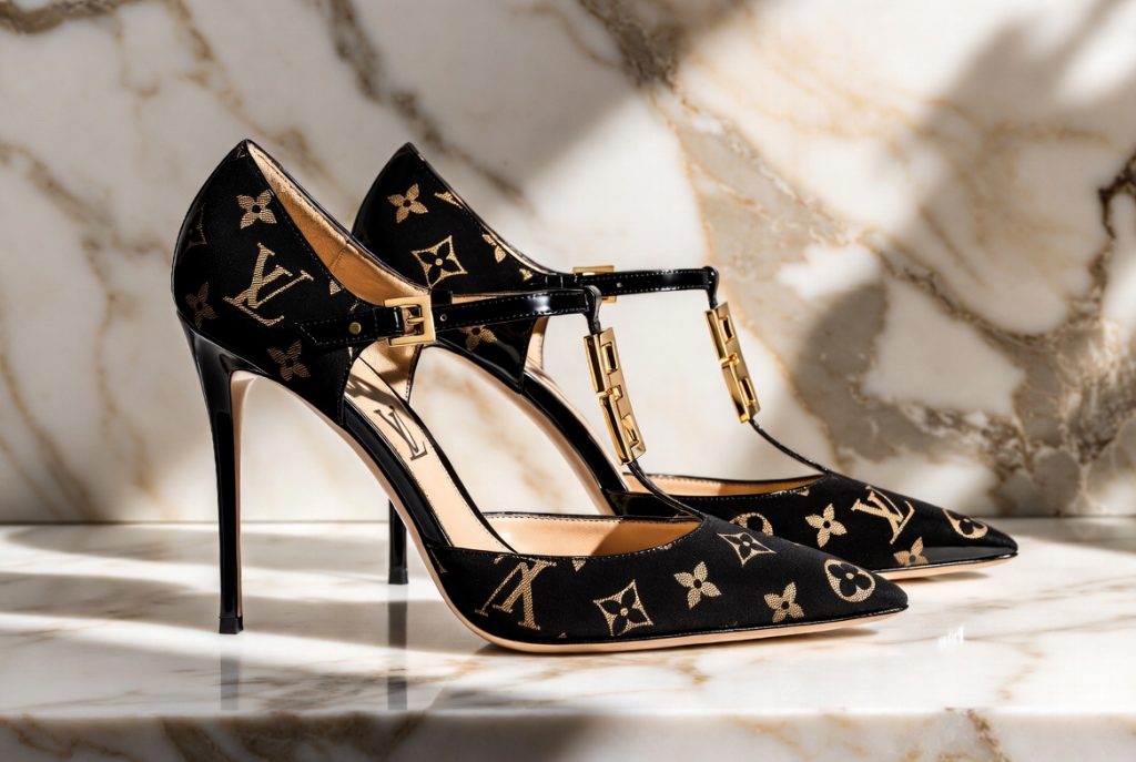 Authentic Louis Vuitton Designer High-Heel Shoes – Luxury Women's Heels