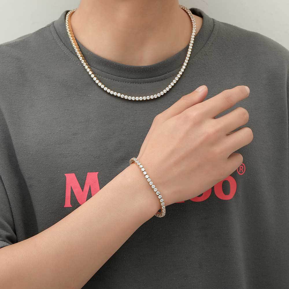 Premium 4mm Stainless Steel Chain Necklace – Sleek Minimalist Jewelry - Image 3