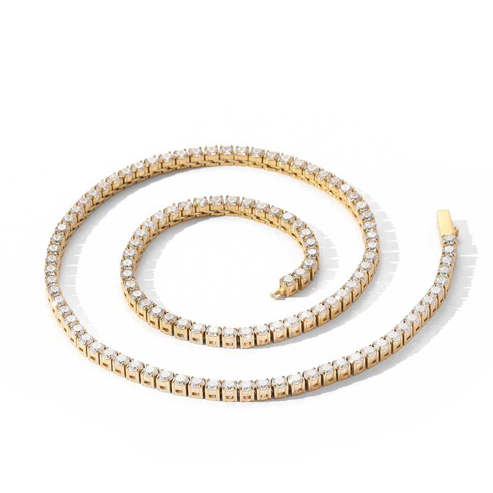 Premium 4mm Stainless Steel Chain Necklace – Sleek Minimalist Jewelry - Image 5