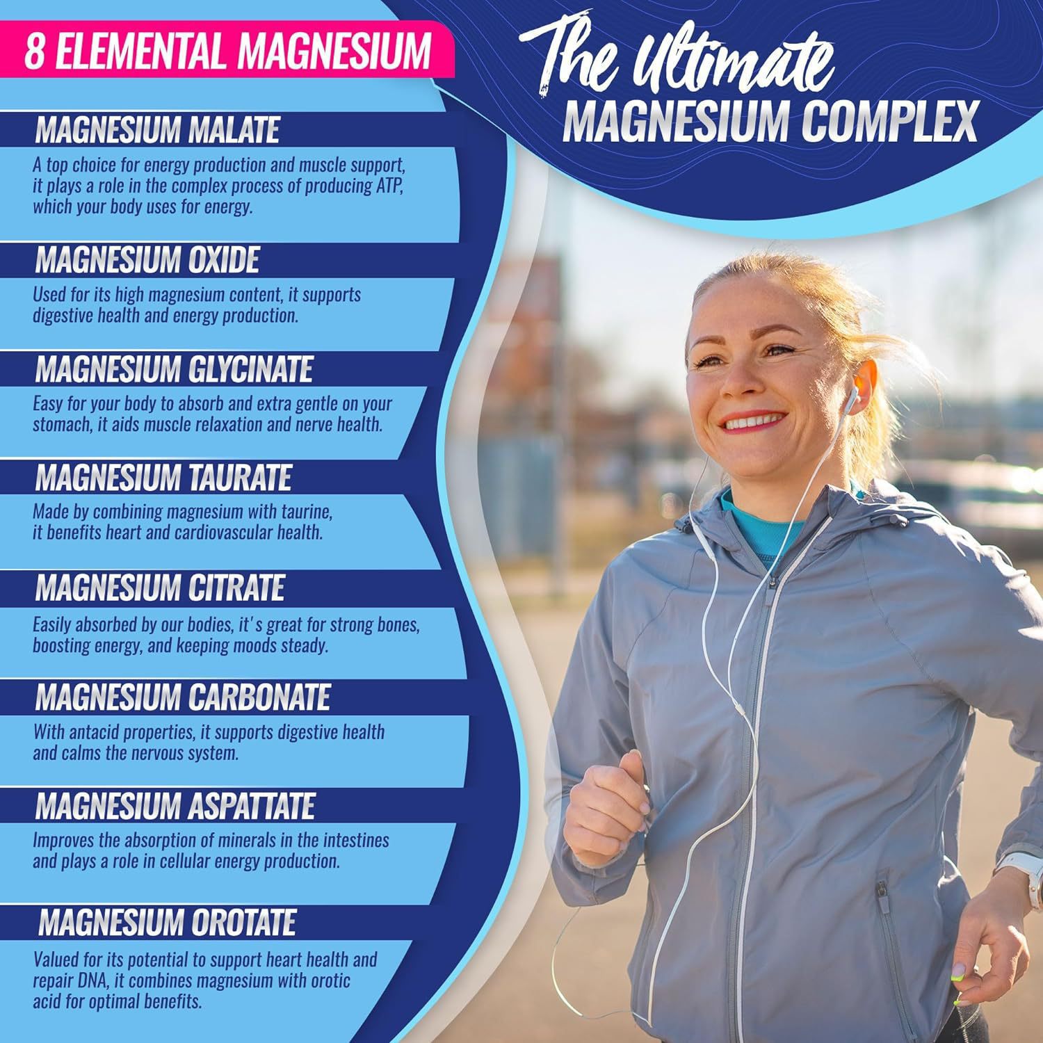 Premium Magnesium Glycinate Capsules – 90 Capsules for Daily Wellness - Image 3