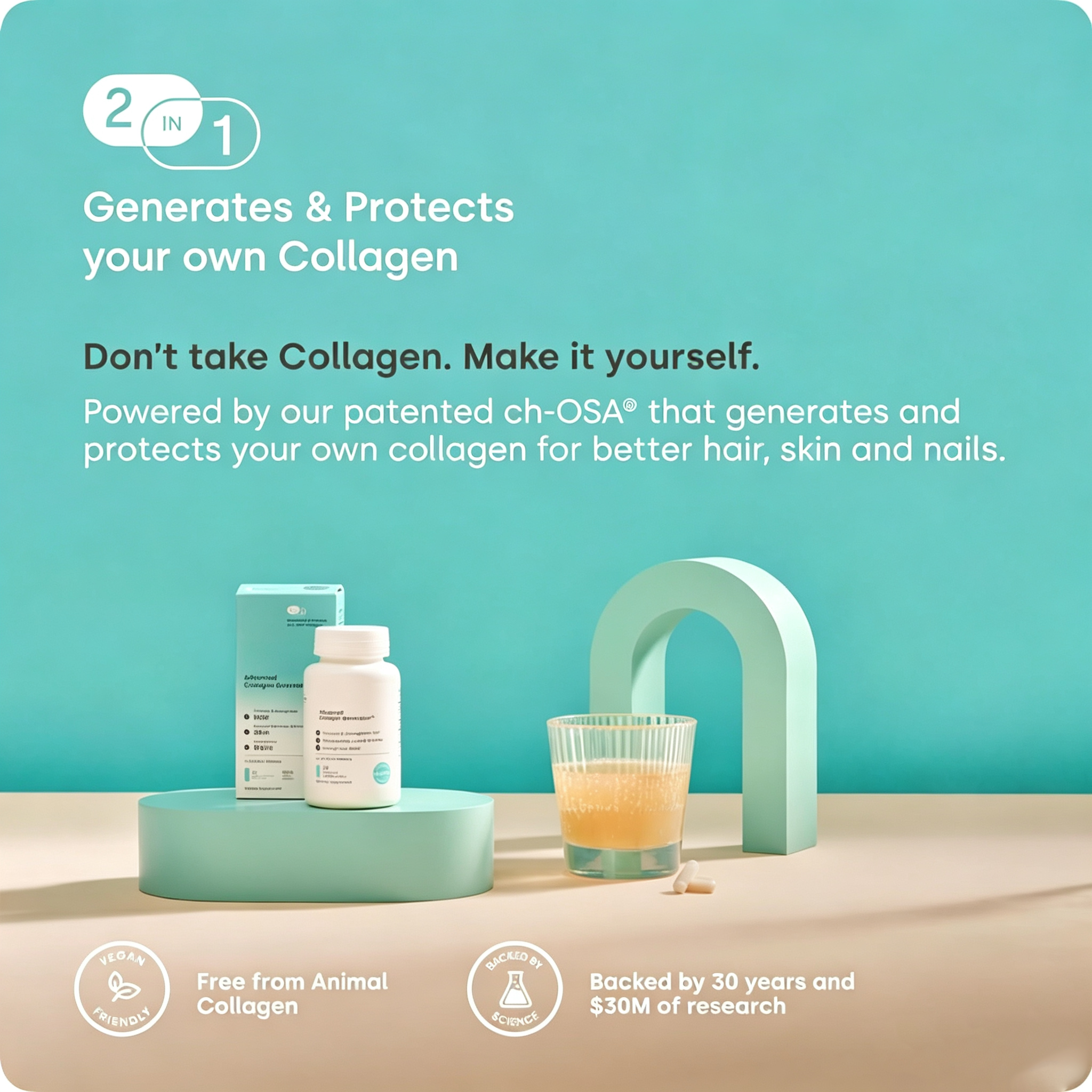 Collagen Supplement Capsules – 120 Capsules | Beauty & Wellness Support Formula - Image 4