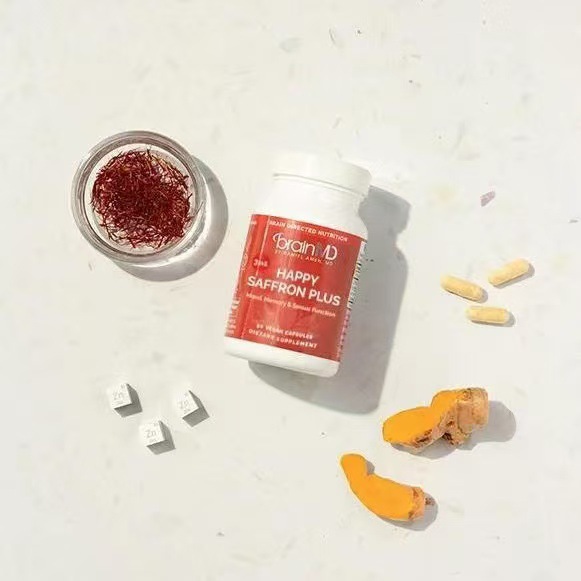 HAPPY SAFFRON PLUS Natural Saffron Extract Capsules – Premium Dietary Supplement - Image 2