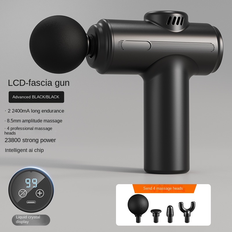 Mini Massage Gun – USB Rechargeable Electric Muscle Massager for Home Use